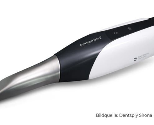 Dentsply Sirona Primescan, 3D-Intraoralscan