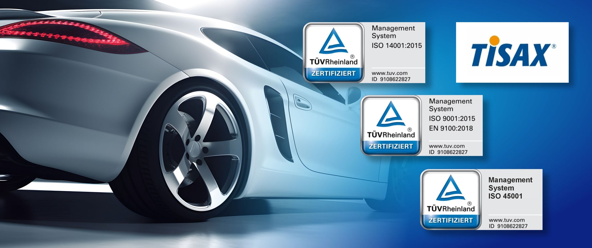 Automotive Industry Supplier – Certifications Automotive Industry Supplier – Certifications